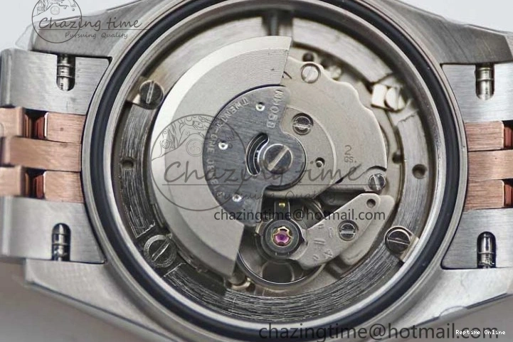 0121 Trendy Lady DateJust 28 SS RG TWF Diamonds Bezel 1:1 Best Edition White Dial Roman Markers on Jubilee Bracelet NH 2129